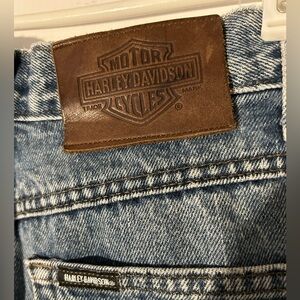 Vintage Harley Davidson Biker Blues Jeans 28/31
